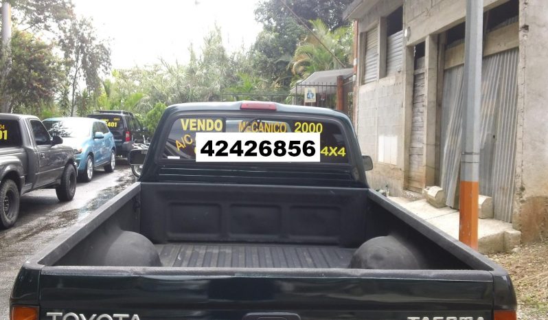 Usados: Toyota Tacoma 2000 4×4 mecánica en Zona 17 full