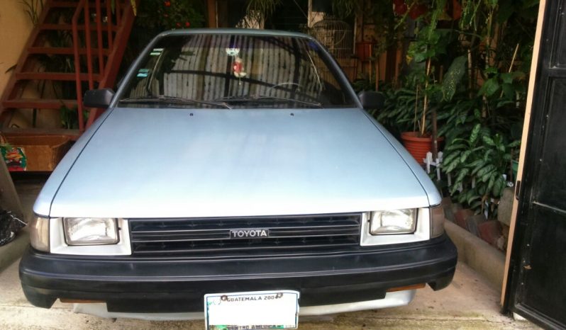Usados: Toyota Tercel 1989 en Guatemala full