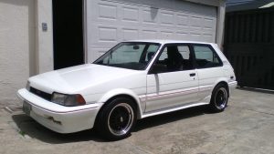 Toyota Corolla 1988 ubicado en Guatemala Motor 1600 4AGE DOHC, mecanico, pintura nitida, llantas nuevas, sunroof funcionando, precio negociable
