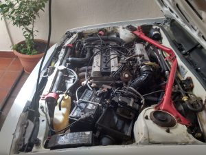 Toyota Corolla 1988 ubicado en Guatemala Motor 1600 4AGE DOHC, mecanico, pintura nitida, llantas nuevas, sunroof funcionando, precio negociable