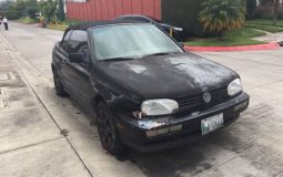 VOLKSWAGEN CABRIO 1998!!!!! PARA LOS AMANTES DE LA MARCA CON GANAS DE UN PROYECTO DE RESTAURACIÓN EL CARRO NO ARRANCA, EL ULTIMO DIAGNOSTICO MECÁNICO FUE BOMBA DE GASOLINA DAÑADA, EL MOTOR GIRA NO ESTA PEGADO