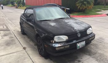 VOLKSWAGEN CABRIO 1998!!!!! PARA LOS AMANTES DE LA MARCA CON GANAS DE UN PROYECTO DE RESTAURACIÓN EL CARRO NO ARRANCA, EL ULTIMO DIAGNOSTICO MECÁNICO FUE BOMBA DE GASOLINA DAÑADA, EL MOTOR GIRA NO ESTA PEGADO