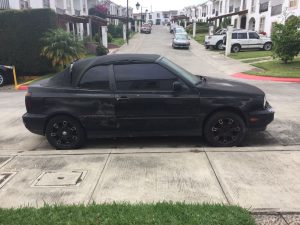 VOLKSWAGEN CABRIO 1998!!!!! PARA LOS AMANTES DE LA MARCA CON GANAS DE UN PROYECTO DE RESTAURACIÓN EL CARRO NO ARRANCA, EL ULTIMO DIAGNOSTICO MECÁNICO FUE BOMBA DE GASOLINA DAÑADA, EL MOTOR GIRA NO ESTA PEGADO