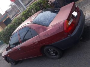 Mitsubishi Lancer 1999 usado con everhaul reciente ubicado en Guatemala Reciente overhaul, (50 a 55 por galon), mecánico, llantas 85% de vida, alarma y cerradura central, detalles estéticos (pintura, silvin izquierdo, sillón del piloto). ¡A TODA PRUEBA!