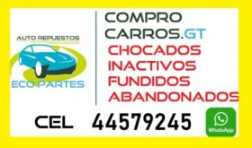 Clasificados: Compro carros chocados, fundidos, inactivos, abandonados…