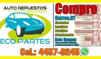 Se compran Carros, solo gangasChocadosInactivosFundidosAbandonados