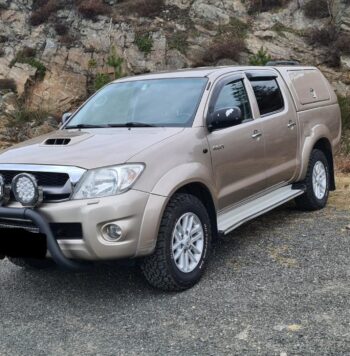 Toyota Hi-Lux 2010 usada en Guatemala. Motor: 3.0-171 D 4WD Recorrido: 203,766 kms Transmisión: automática Combustible: Diesel